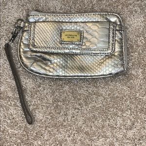 Silver handbag
